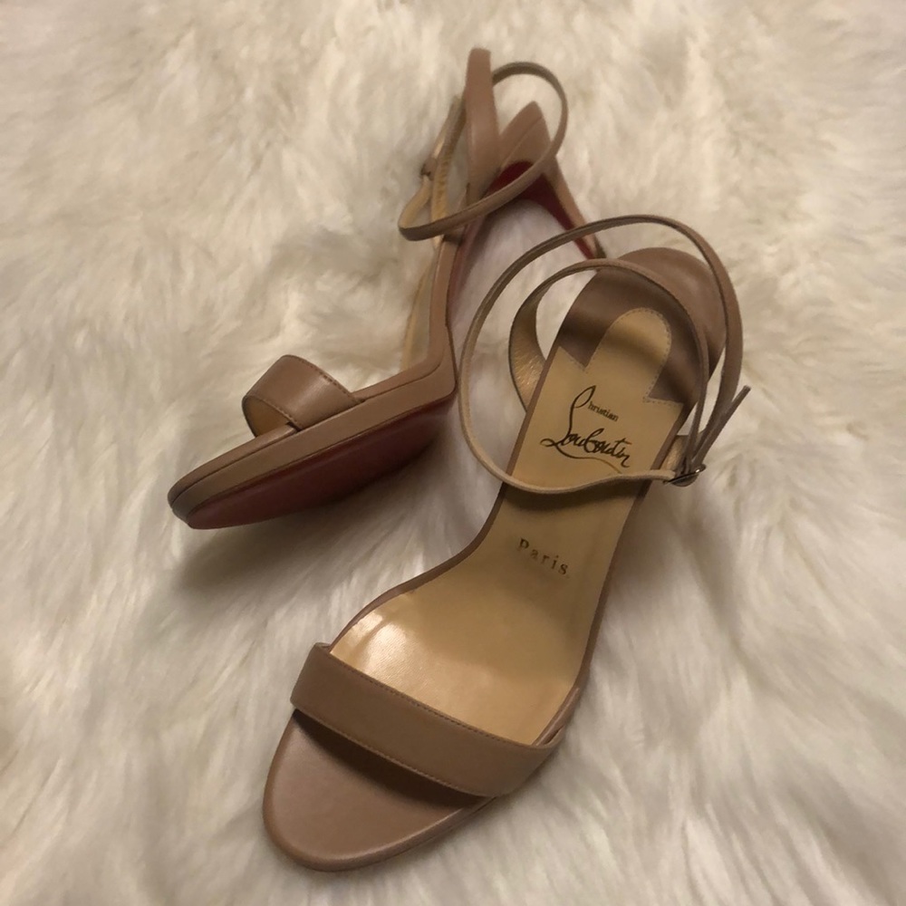 Christian Louboutin Loubi Queen Ankle Strap Sandal